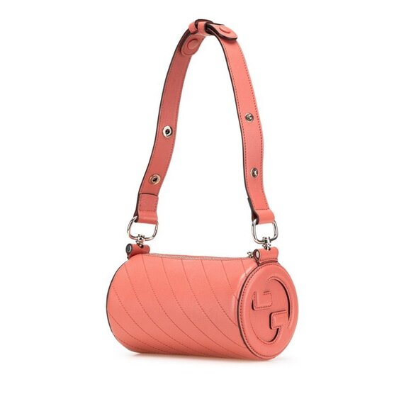 GUCCI Pink Leather Shoulder Bag - Picture 2 of 11